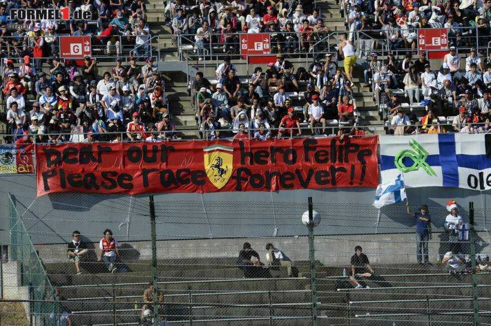 Foto zur News: Fans von Felipe Massa in Suzuka