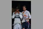 Foto zur News: Lewis Hamilton (Mercedes) und Sebastian Vettel (Red Bull)