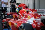 Foto zur News: Felipe Massa und Fernando Alonso (Ferrari)