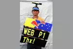 Foto zur News: Fan von Mark Webber (Red Bull)