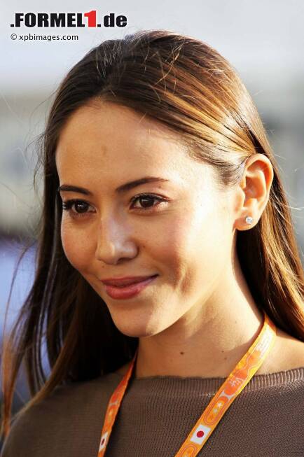 Foto zur News: Jessica Michibata, Freundin von Jenson Button (McLaren)