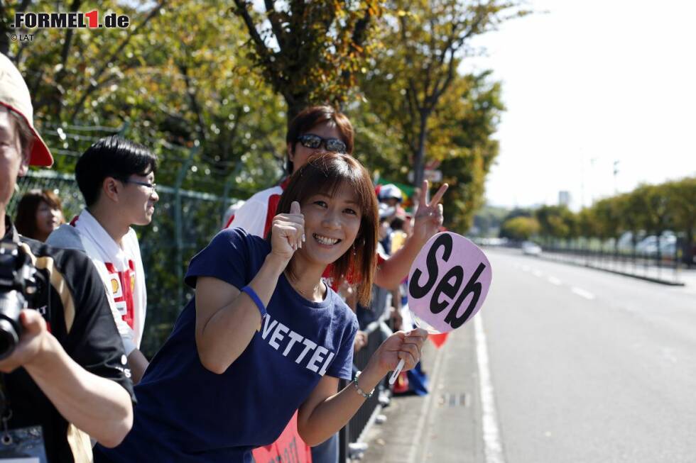 Foto zur News: Fans in Suzuka