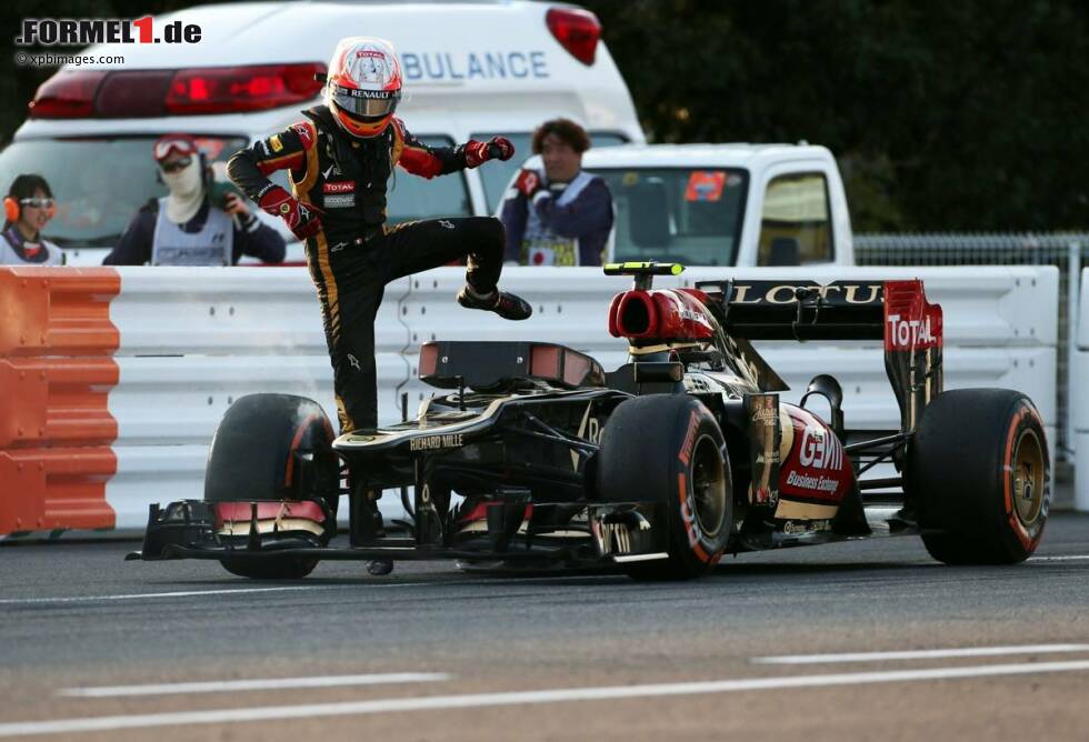 Foto zur News: Romain Grosjean (Lotus)