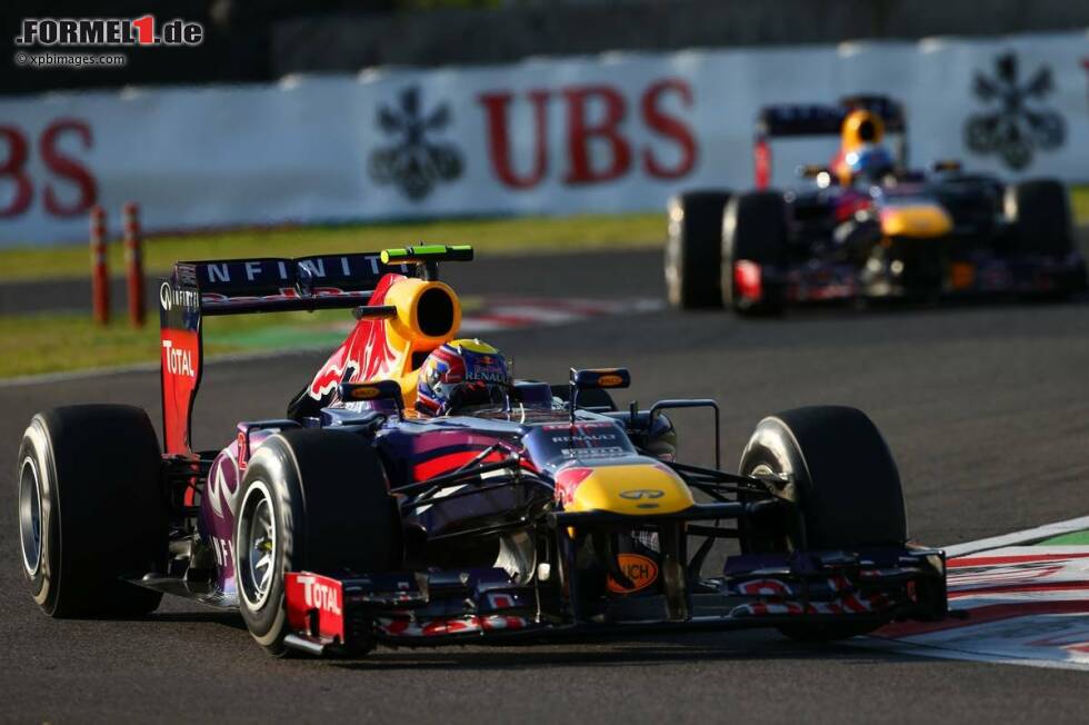 Foto zur News: Mark Webber (Red Bull) und Sebastian Vettel (Red Bull)