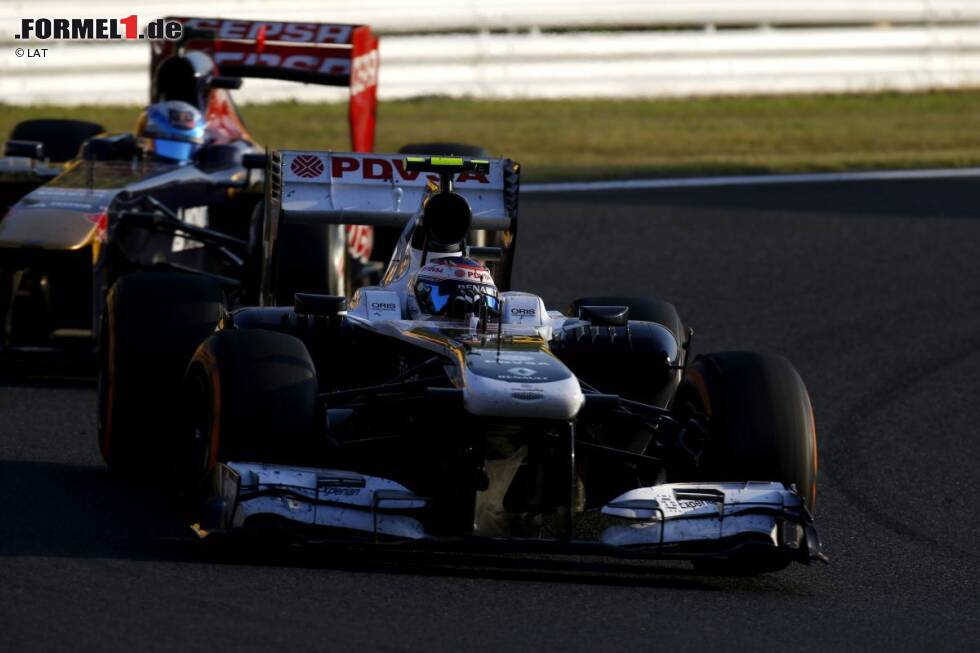 Foto zur News: Valtteri Bottas (Williams) und Jean-Eric Vergne (Toro Rosso)