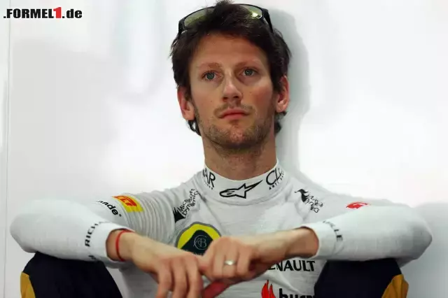 Foto zur News: Am größten war jedoch die Enttäuschung bei Romain Grosjean, der mit seinem Lotus nur auf den 17. Rang kam.