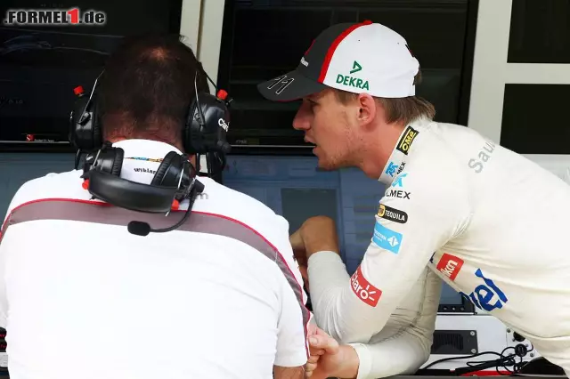 Foto zur News: Pech hatte Nico Hülkenberg. Der Sauber-Fahrer lag erneut in den WM-Punkten, dann streikte die Technik.