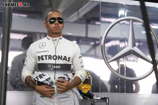 Foto zur News: Teamkollege Lewis Hamilton belegte mit 0,822 Sekunden Abstand knapp hinter Rosberg den dritten Rang.