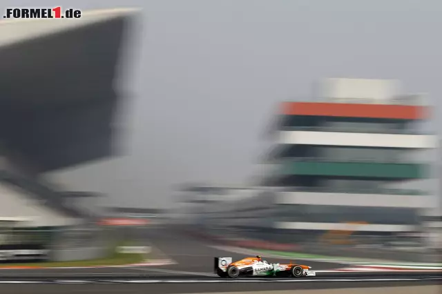 Foto zur News: Für Adrian Sutil im Force India reichte es nicht in die Top 10 (Rang 13).