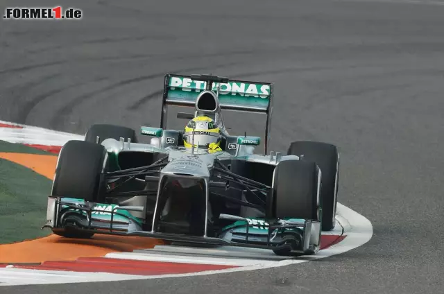 Foto zur News: Nico Rosberg startete als Zweiter und kam ebenfalls auf dem zweiten Rang ins Ziel.