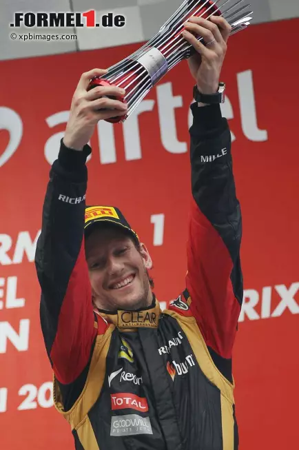 Foto zur News: Romain Grosjean (Lotus)