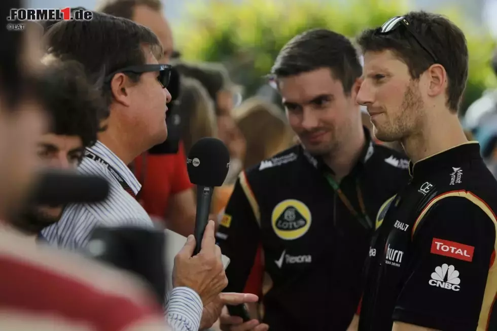 Foto zur News: Romain Grosjean (Lotus)