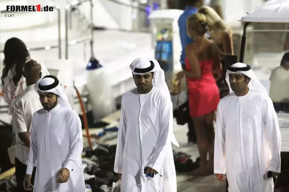 Foto zur News: Partytime in Abu Dhabi