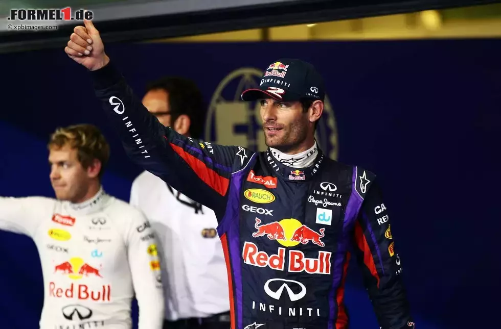 Foto zur News: Mark Webber (Red Bull) und Sebastian Vettel (Red Bull)