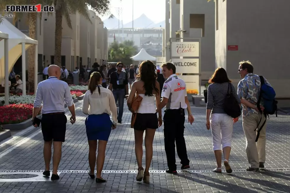 Foto zur News: VIP-Gäste in Abu Dhabi