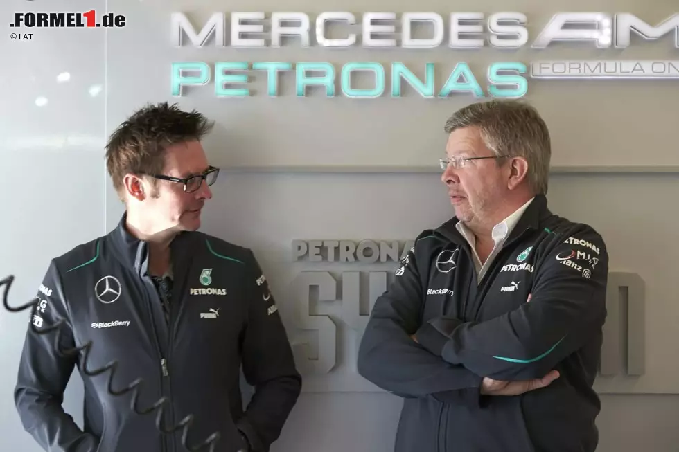 Foto zur News: Ross Brawn (Mercedes)