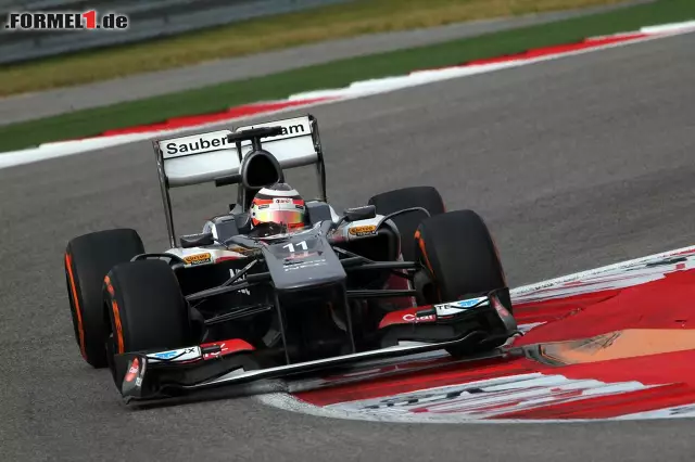 Foto zur News: Toll auch die Vorstellung von Nico Hülkenberg, der als Sechster ordentlich Punkte abräumte. Am Ende griff der Sauber-Fahrer sogar noch nach Alonso.