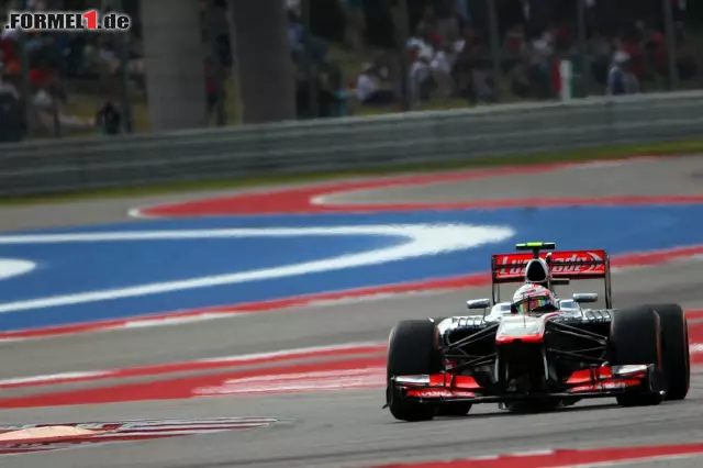 Foto zur News: Sergio Perez fuhr vor den zahlreichen mexikanischen Fans auf den siebten Rang.