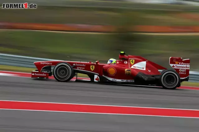 Foto zur News: Von Startplatz 14 kam Felipe Massa im Ferrari nur auf Rang 13 - keine Punkte für den Paulista!