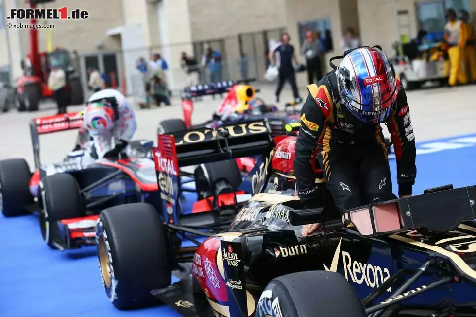 Foto zur News: Romain Grosjean (Lotus)