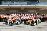 Foto zur News: Adrian Sutil (Force India) und Paul di Resta (Force India)