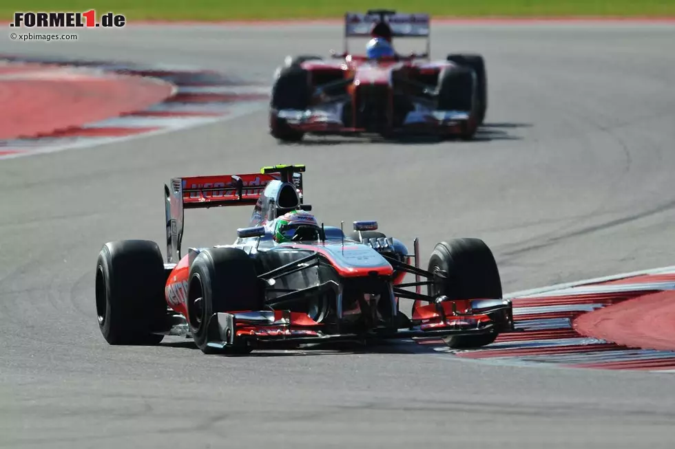 Foto zur News: Sergio Perez (McLaren)