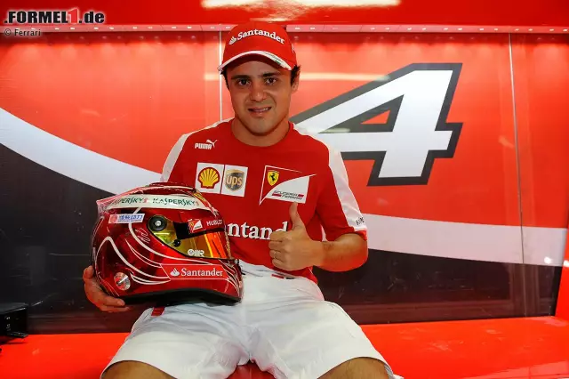 Foto zur News: ...Felipe Massa, der an diesem Wochenende emotional sein dürfte. Denn nicht nur das Heimrennen des Paulistas steht auf dem Programm, sondern auch das letzte in Ferrari-Outfit!