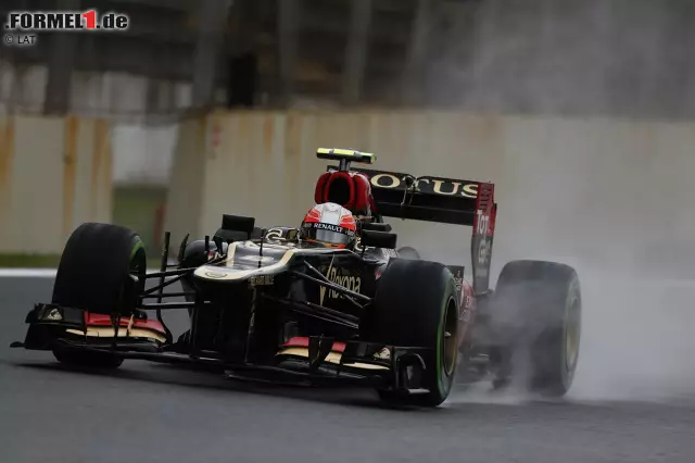 Foto zur News: Romain Grosjean komplettierte als Zehnter die Top 10 im zweiten Lotus.