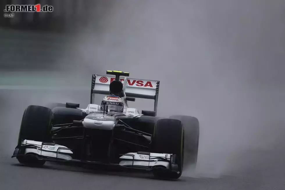 Foto zur News: Valtteri Bottas (Williams) im Regen am Freitag