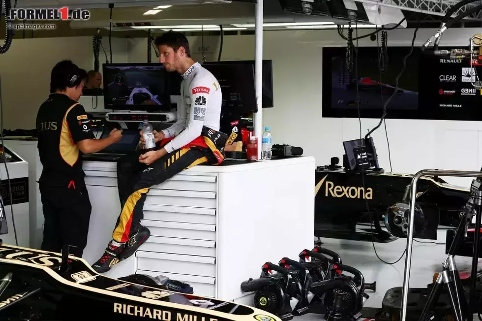 Foto zur News: Romain Grosjean (Lotus)