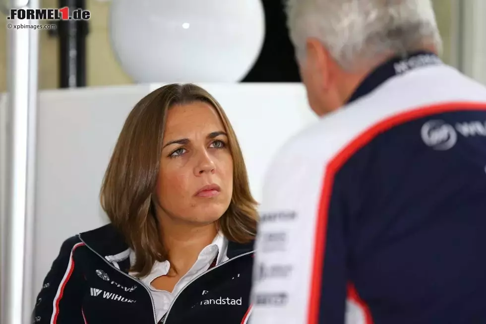 Foto zur News: Claire Williams und Pat Symonds