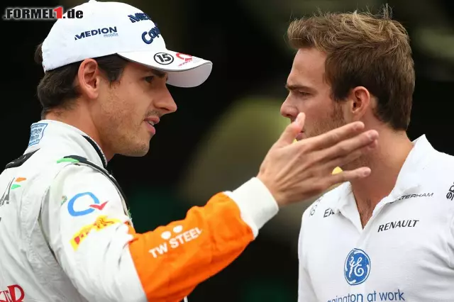 Foto zur News: Leer ging hingegen Landsmann Adrian Sutil aus. Der Rennfahrer in den Diensten von Force India kam als 13. ins Ziel.