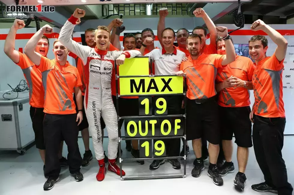 Foto zur News: Max Chilton (Marussia) - 19 Saisonrennen, 19 Zielankünfte