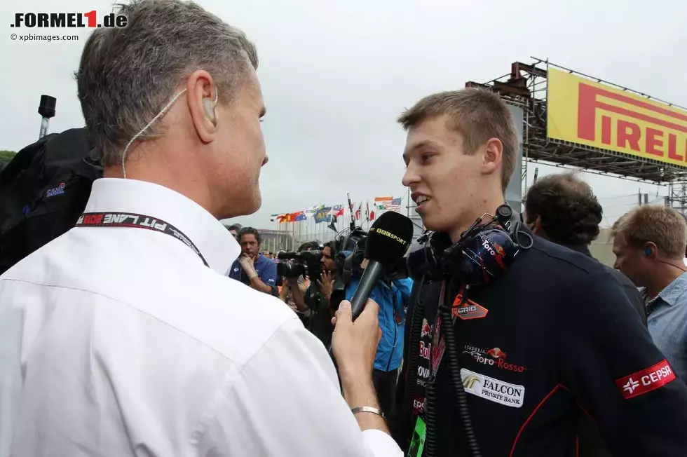 Foto zur News: David Coulthard und Daniil Kwjat