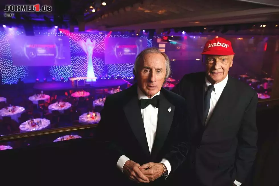 Foto zur News: Jackie Stewart und Niki Lauda