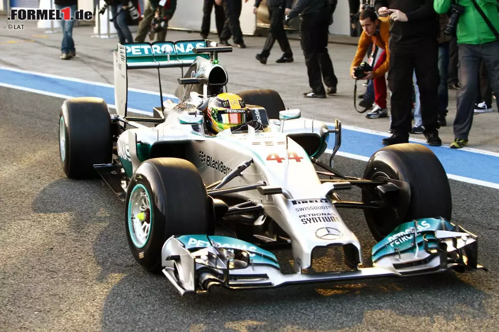 Foto zur News: Lewis Hamilton (Mercedes)