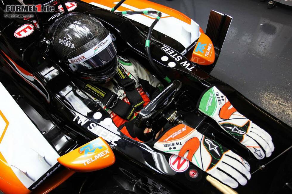 Foto zur News: Sergio Perez (Force India)