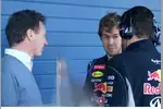 Foto zur News: Sebastian Vettel (Red Bull) und Christian Horner