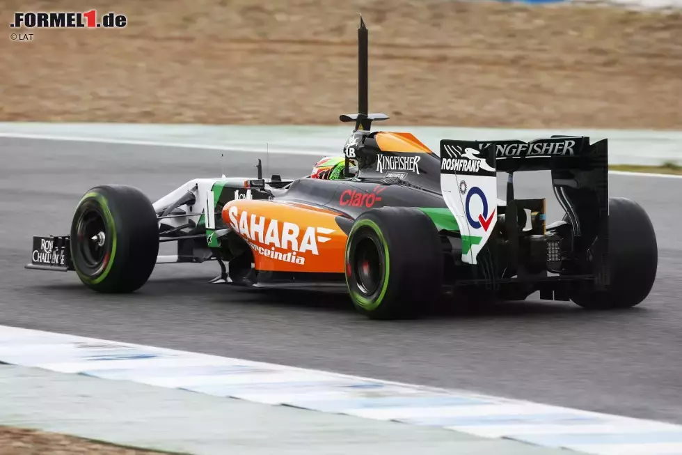 Foto zur News: Sergio Perez (Force India)