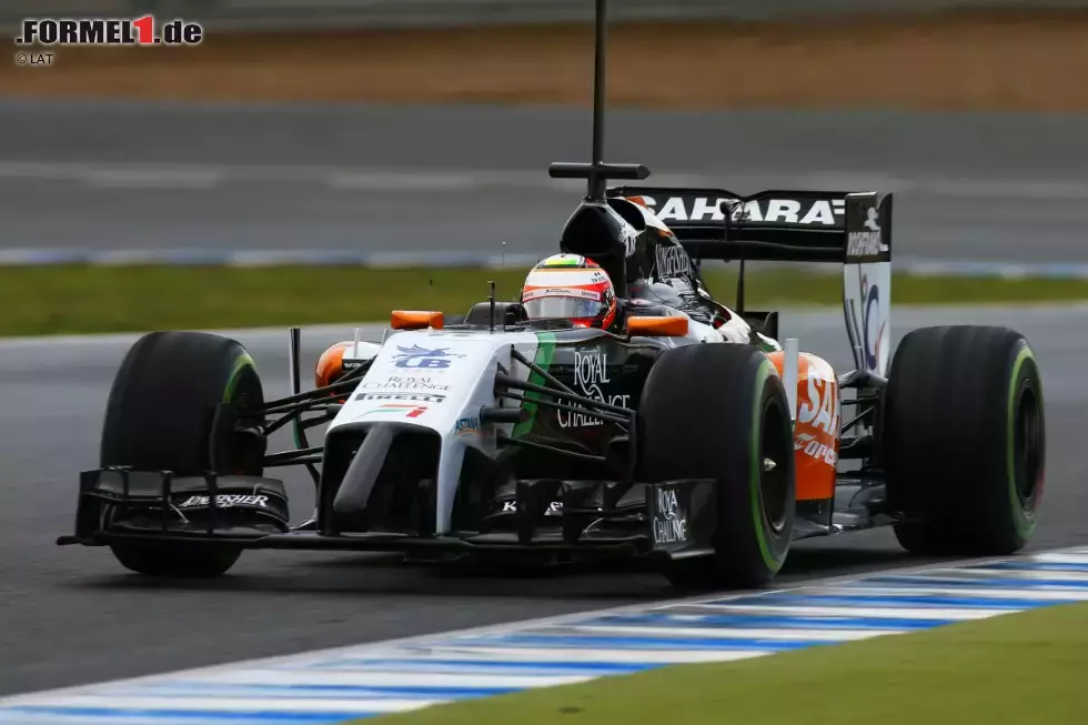 Foto zur News: Sergio Perez (Force India)