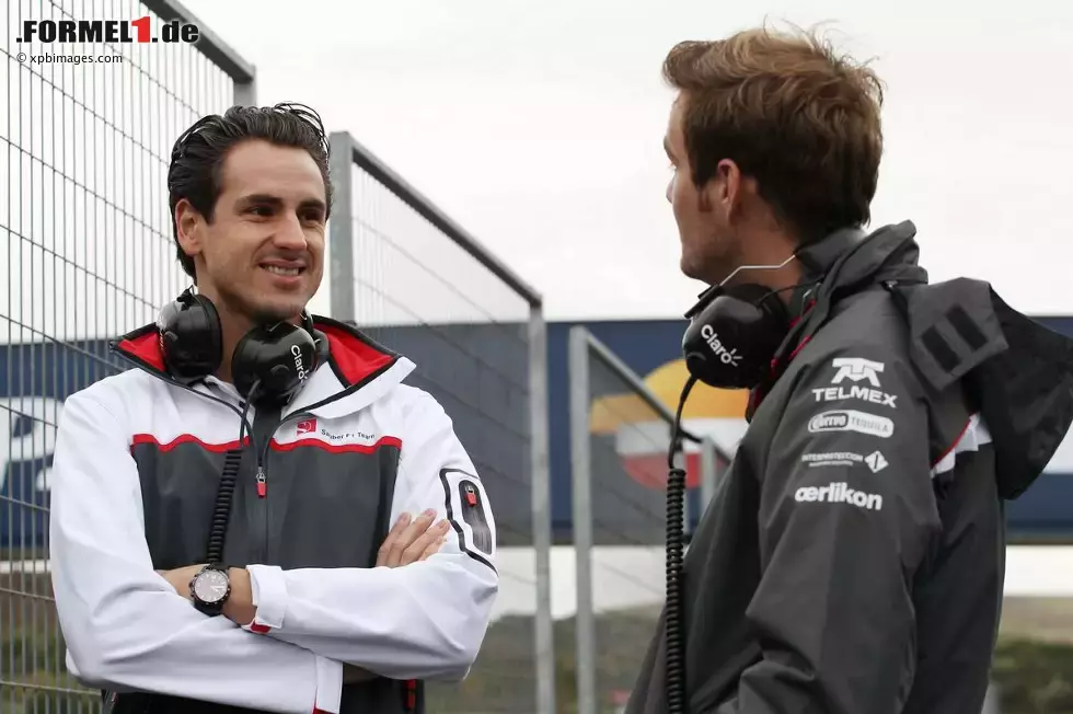 Foto zur News: Adrian Sutil (Sauber) und Giedo van der Garde