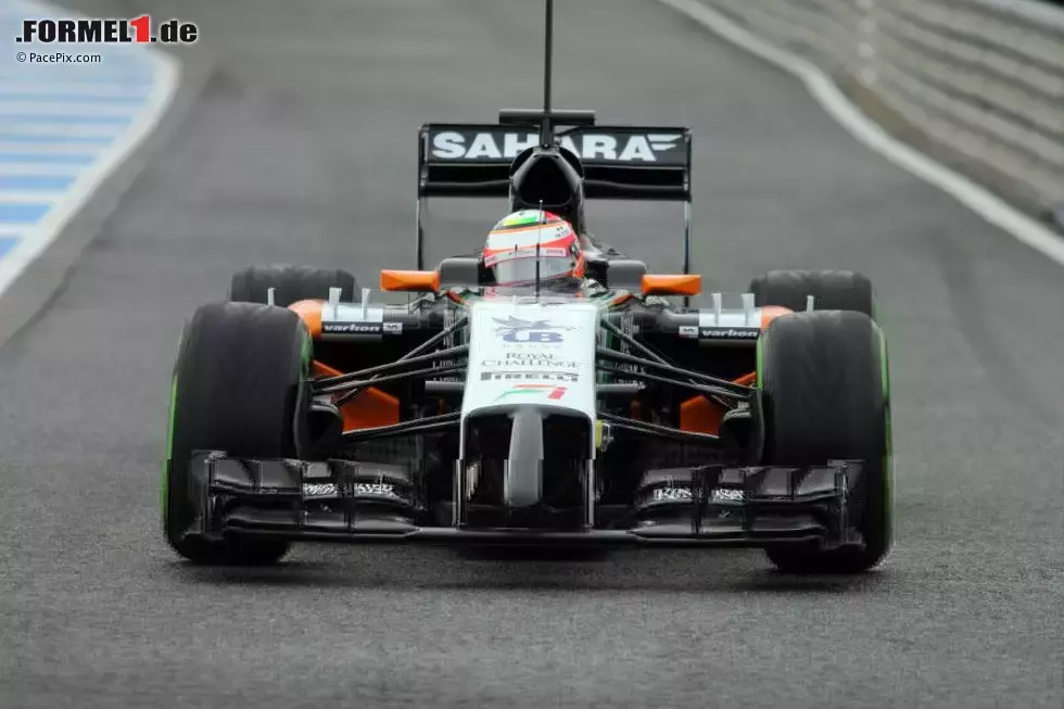 Foto zur News: Sergio Perez (Force India)