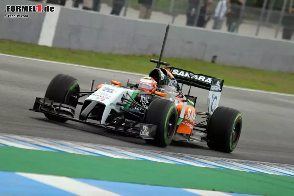 Foto zur News: Sergio Perez (Force India)