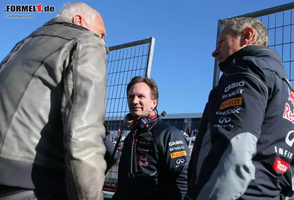 Foto zur News: Dietrich Mateschitz und Christian Horner