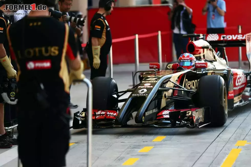 Foto zur News: Romain Grosjean (Lotus)