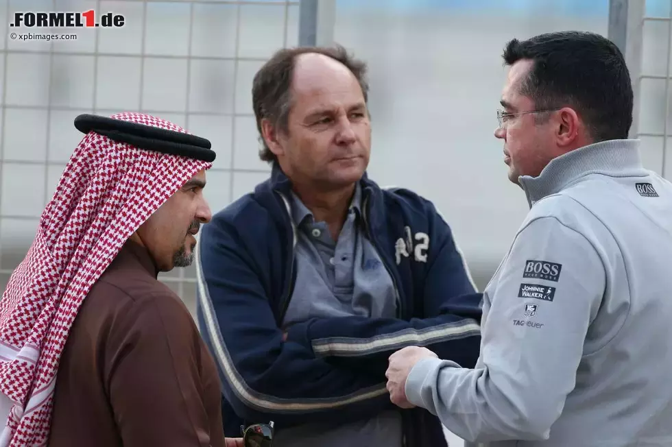 Foto zur News: Gerhard Berger und Eric Boullier