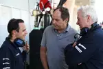 Foto zur News: Felipe Massa (Williams), Gerhard Berger und Pat Symonds