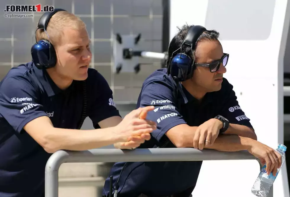 Foto zur News: Felipe Massa (Williams) und Valtteri Bottas (Williams)