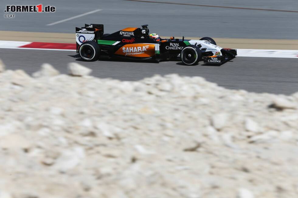 Foto zur News: Sergio Perez (Force India)