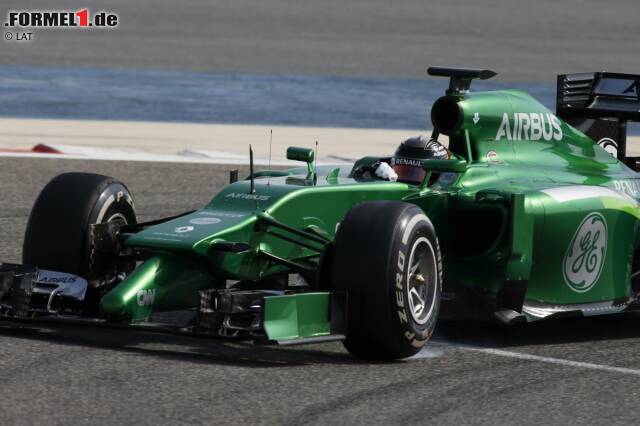 Foto zur News: Schlusslicht - sowohl was die Zeit als auch die gefahrenen Runden angeht - war heute Caterham-Pilot Kamui Kobayashi